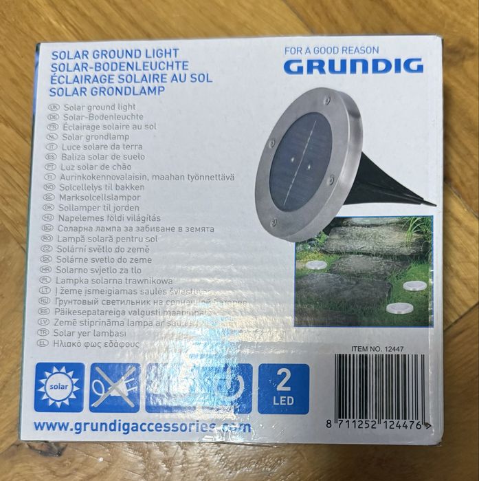 Solarna lampka gruntowa