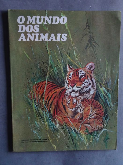 Caderneta de cromos O mundo dos animais (faltam 95 cromos)