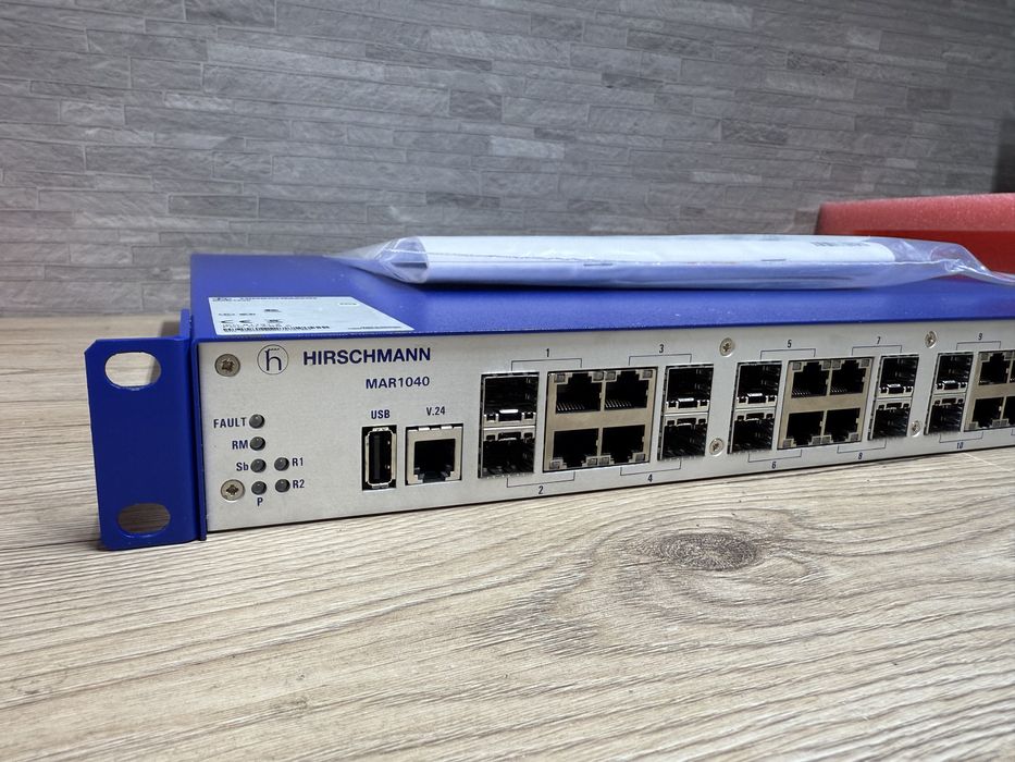 Hirschmann MAR1040 — промисловий Ethernet-маршрутизатор/комутатор