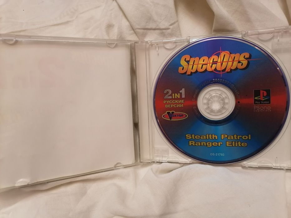 Игровой CD SpecOps 2in1 на PlayStation