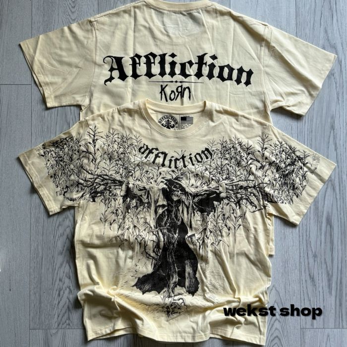 НОВА футболка Affliction sk8 y2k mma