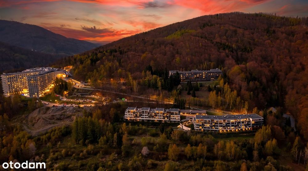 Panoramiczny widok na Równicę i Czantorię | 2 tarasy | premium | Wisła