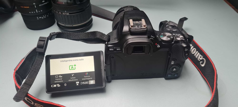 CANON EOS 250D + 3 obiektywy