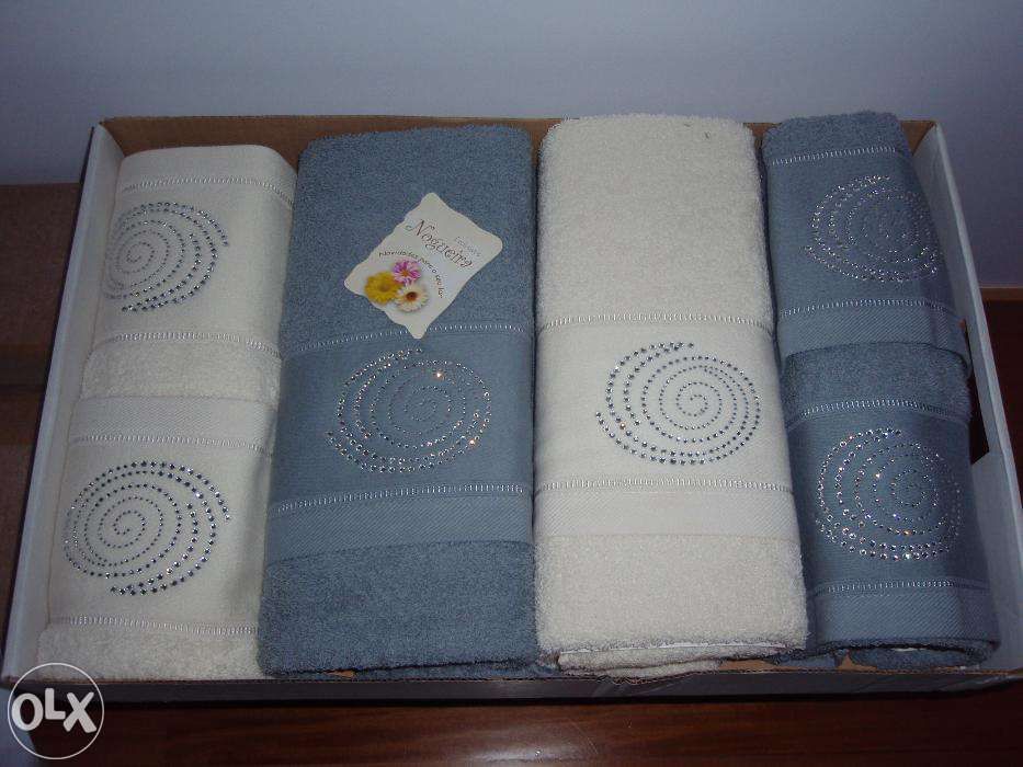 Varios jogos de Banho novos 100% algodão