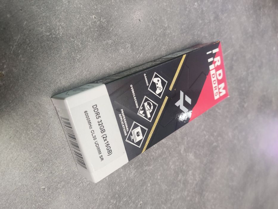 ОЗУ GoodRAM DDR5 32GB (2x16GB) 6000Mhz IRDM Black (IR-6000D564L30S/32GDC)