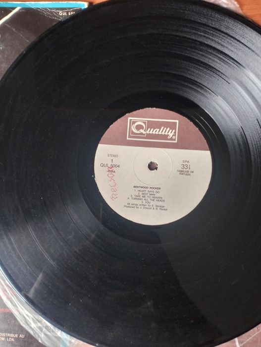 Disco de vinil LP Bentwood Rocker