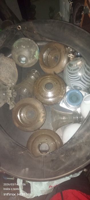 Balões em vidro tipo aquário