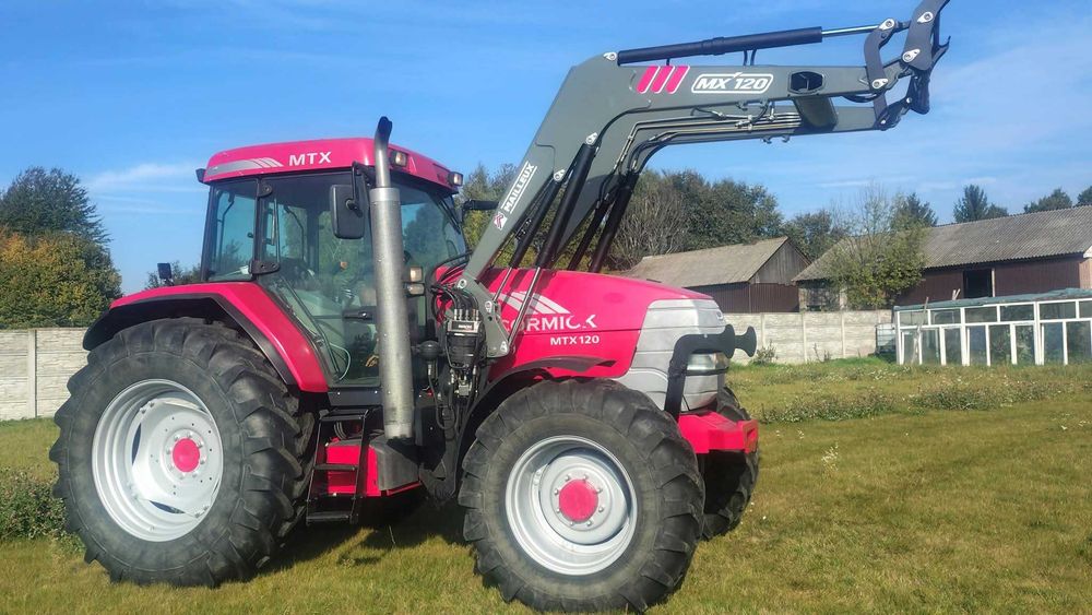 CASE MCCORMICK MTX125 SUPER STAN jak nowy TUR klima sprawna.