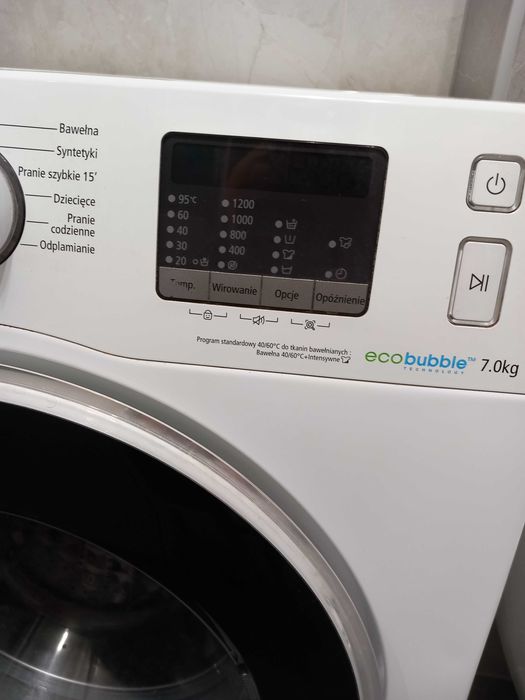 Pralka samsung eco bubble