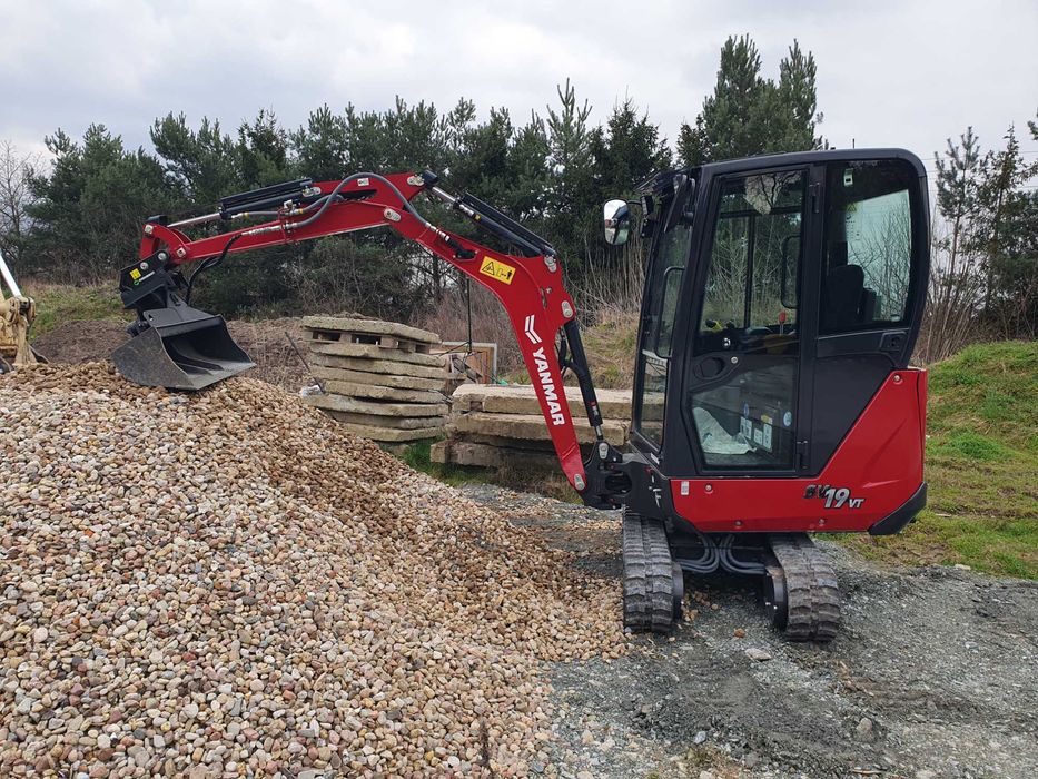 Koparko ładowarka Koparka Minikoparka Dobroszyce Oleśnica Bierutów