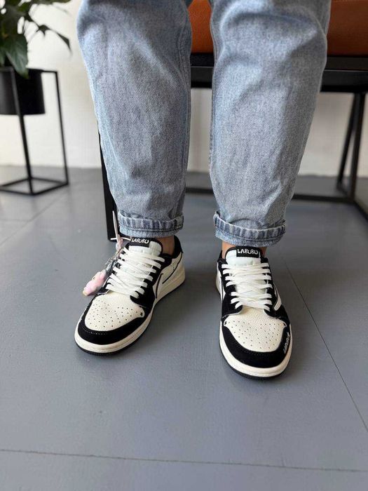 Кросівки Nike Air Jordan 1 low x Travis Scott x Labubu premium