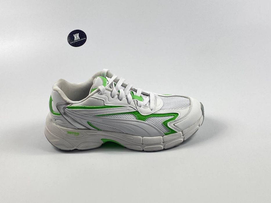 Puma Nitro green/white нові, оригінал, чоловічі кросівки, мужские