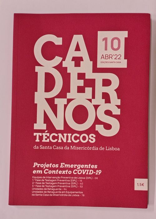 Cadernos técnicos da Santa Casa da Misericórdia de Lisboa - 10