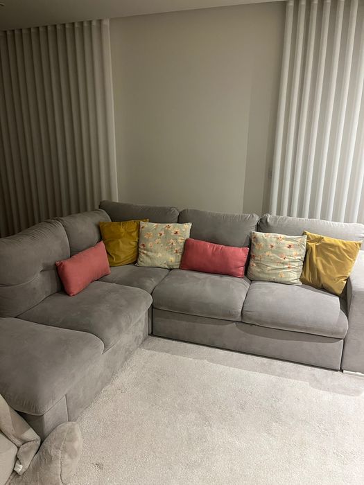 Sofá cama com gaveta