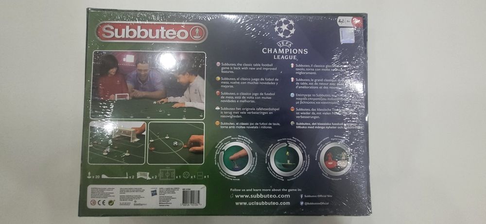 Jogo Subbuteo Champions League Edition + oferta (SLB / SCP / FCP) NOVO