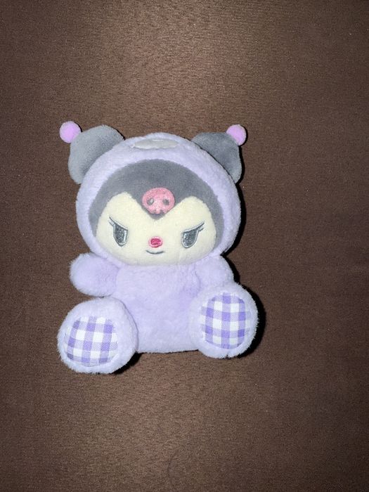Kawaii Sanrio pluszak, maskotka fioletowa
