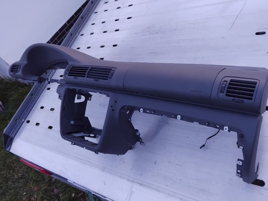 Passat b5 fl deska 2 din kolr antracyt