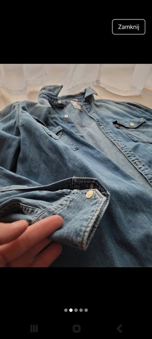 Koszula jesnowa męska levis