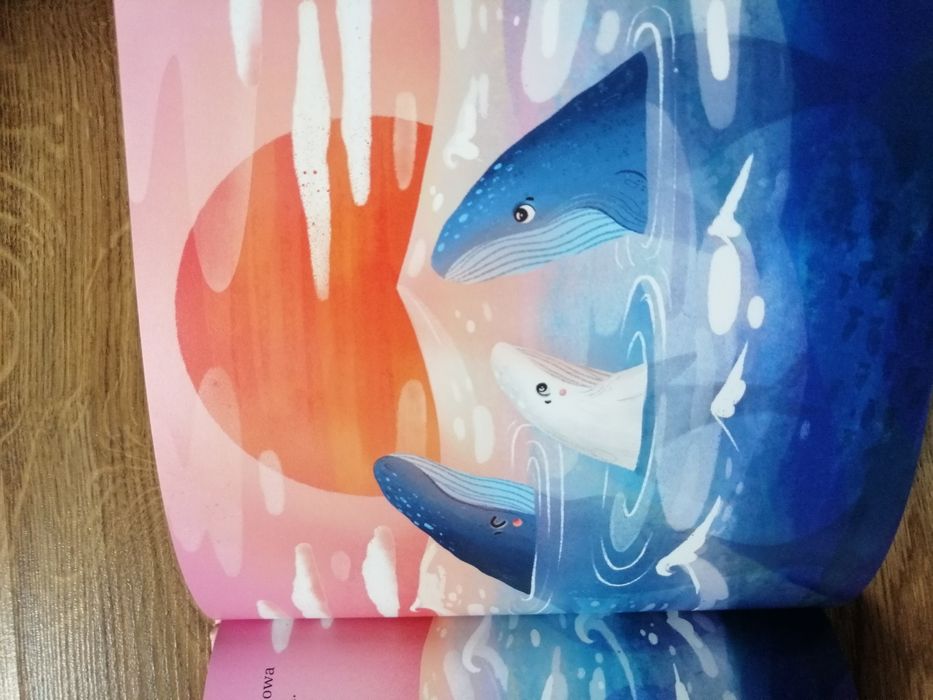 Książka dla dzieci Wieloryba Albinoska