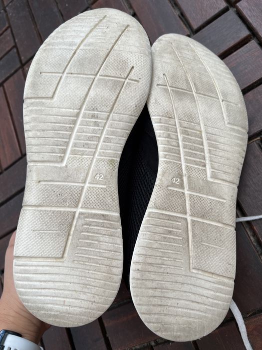 Buty męskie czarne rozm.wkładki 27cm