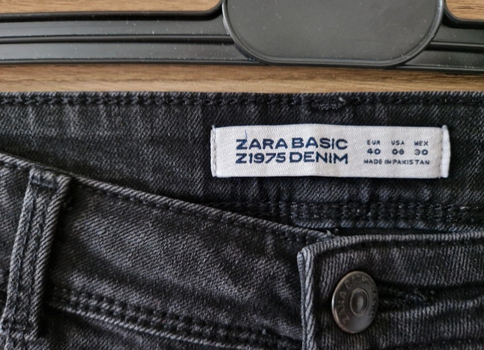 Jeansy Zara basic rozmiar L