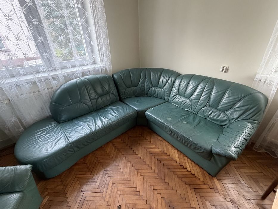 Sofa skórzana używana oddam