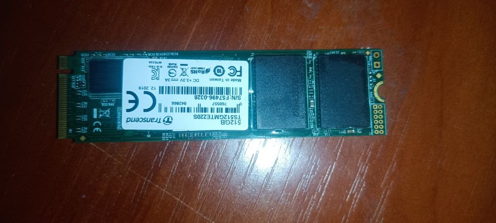 Продам SSD m.2 Gen 3 512GB