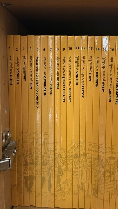 Figuras de Tintin a colecao oficial