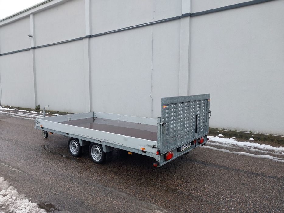 Przyczepa laweta uchylana platforma Bockmann  3000 DMC 2018r Rampa