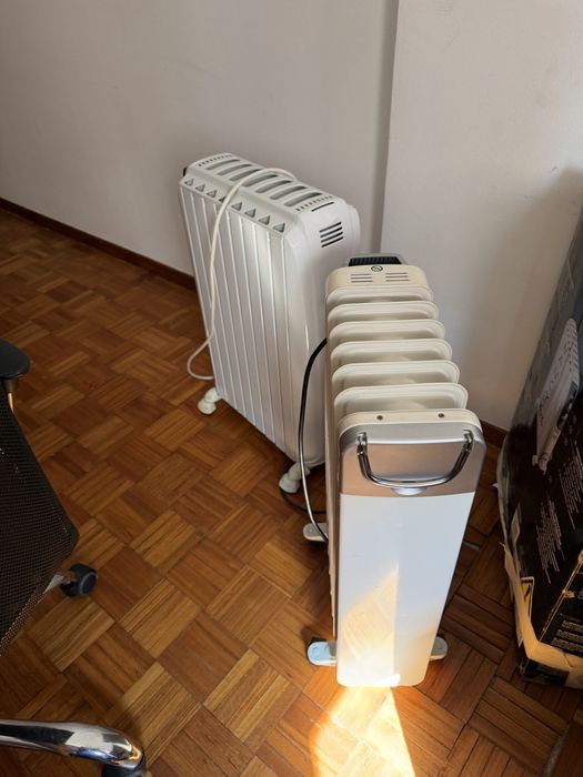 2 Aquecedores Elétricos De’Longhi em Ótimo Estado – Mudança de País