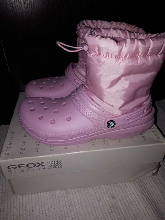 зимові чоботи crocs w8-38/39