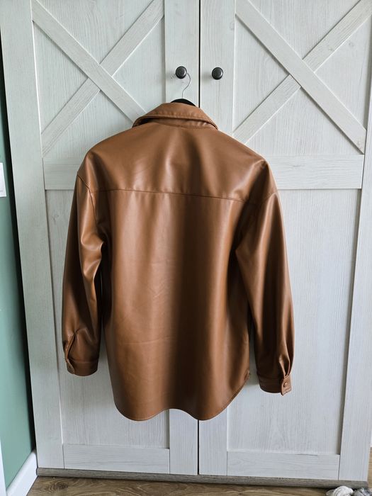 Сорочка шкіряна Stradivarius