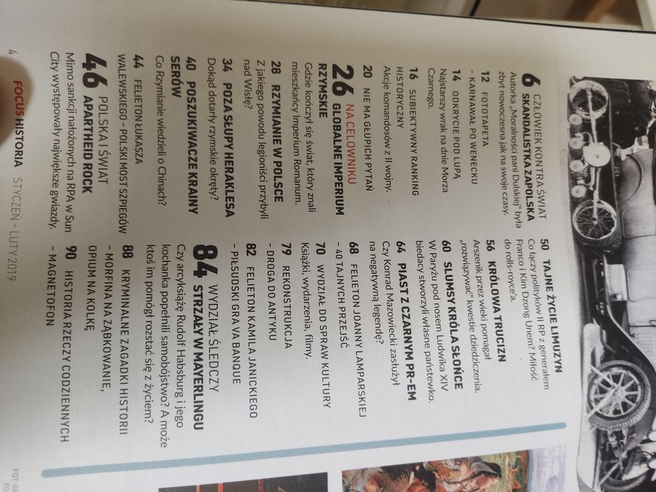 Focus historia globalne imperium rzymskie czasopismo