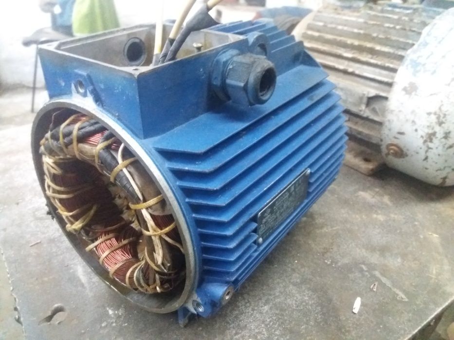 Ремонт(перемотка) асинхронних електродвигунів серії 4А, АИР ,АО