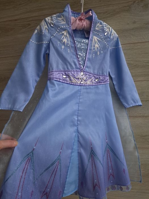 Карнавальное платье Эльзы принцессы disney сукня Ельзи 4-5л