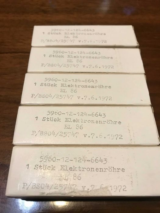 Электронная лампа EL-86 lorenz