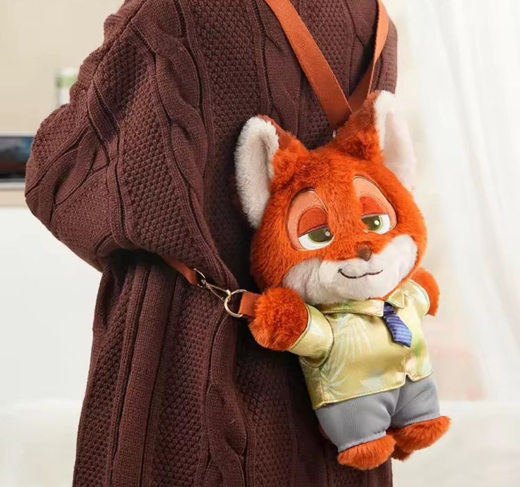 Плюшевий рюкзак-сумка Нік Джуді Гопс Zootopia  Зоотрополіс
Залишити в