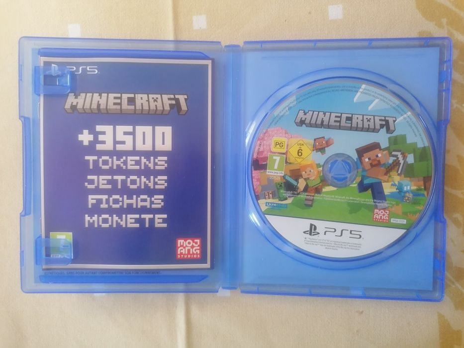 Minecraft - ps5 como novo