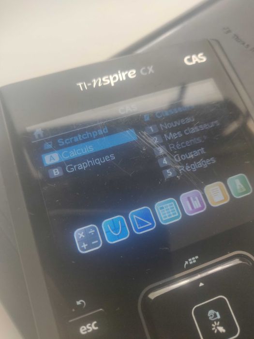 Calculadora texas t1 - nspire cx cas