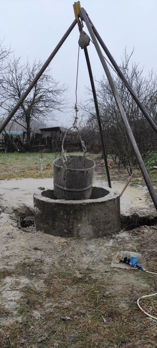 Копка Колодца,чыстка,докоп,рестовраци