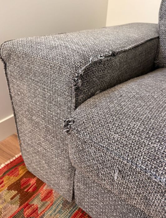 Sofá IKEA Kivic 3 lugares + Repousa pés