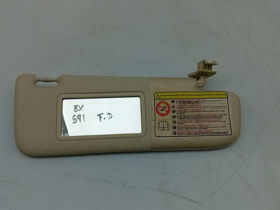 Pála de sol direita FIAT 500 (312_)