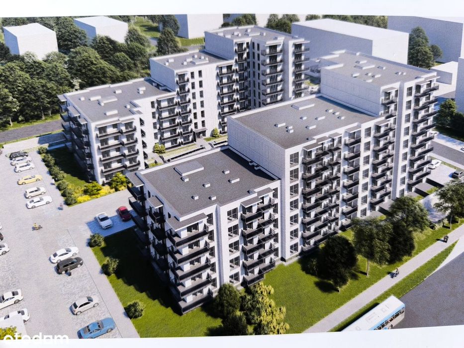 Osiedle architektów 30.42m Balkon Winda Miejsce parkingowe Nowe budown