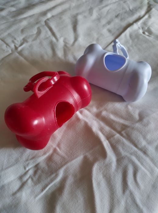 Suporte/Dispensador de Sacos Cão (Formato Osso)