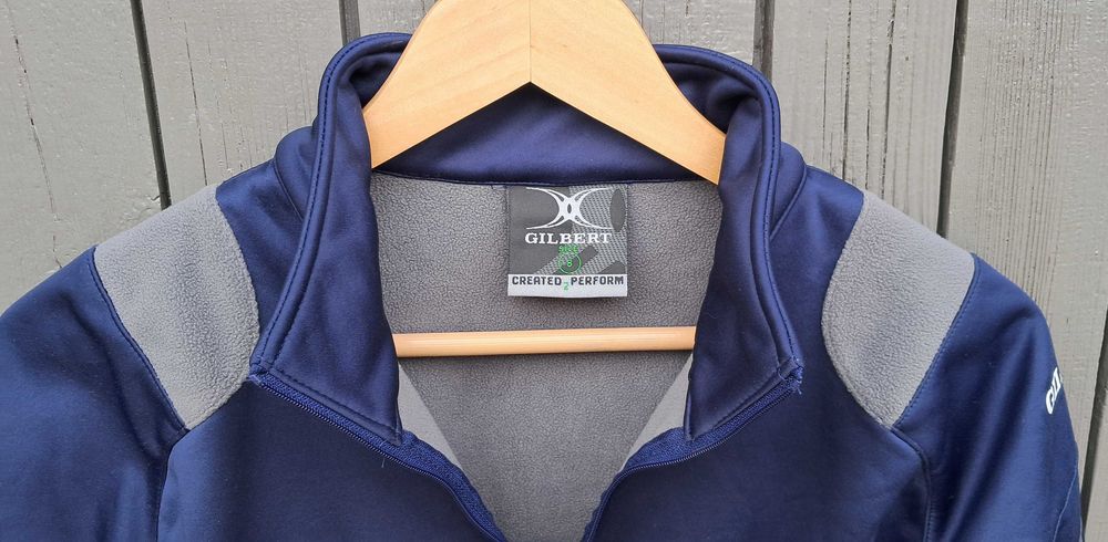 Softshell Gilbert Rugby TPU wiatro wodoszczelna SUPER bluza mikropolar