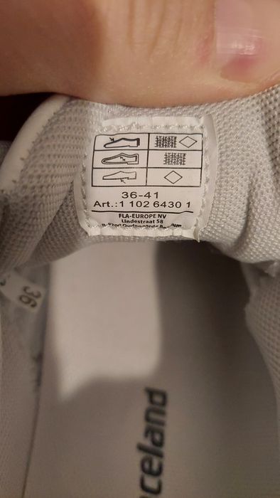 Buty sneakersy Graceland białe nowe r.36