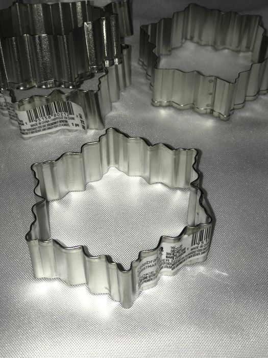 Вирубка сніжинка, ялинка формочка для тіста