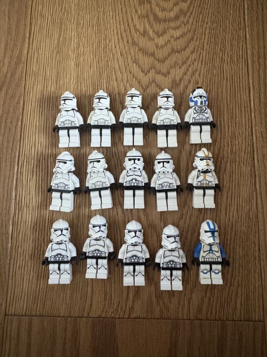 Lego star wars figueki clonów