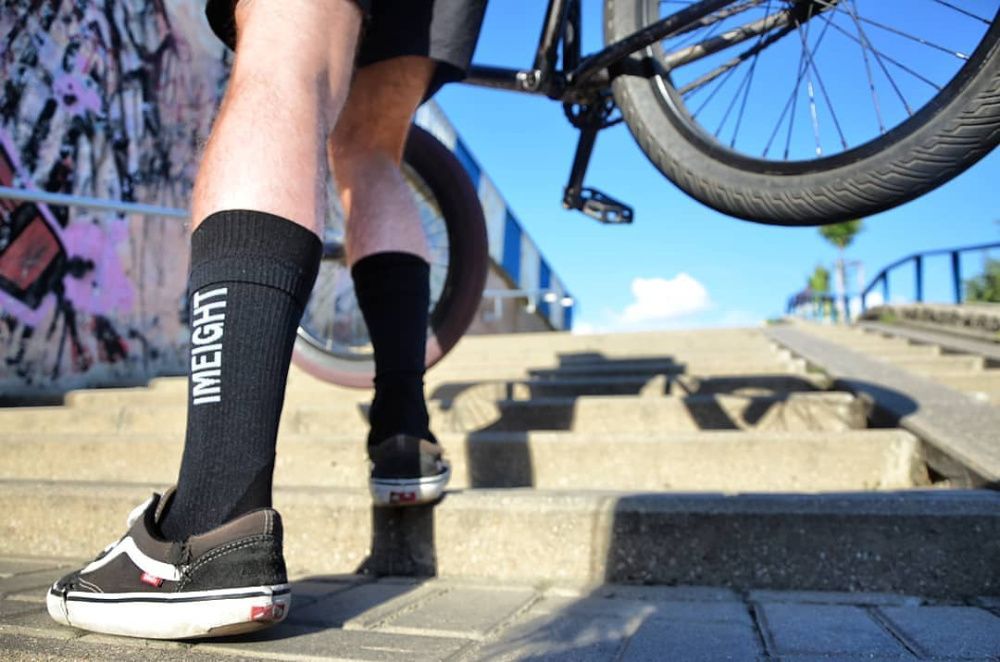 Orginalne makjya Skarpety Kompresyjne czarno-białe ROZMIAR 43-46