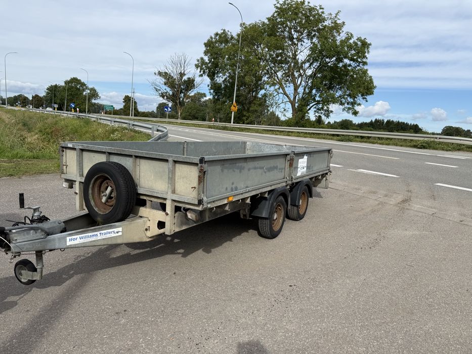 IFOR WILLIAMS   3,60x1.62m  przyczepa skrzyniowa